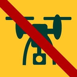 Drohnen verboten