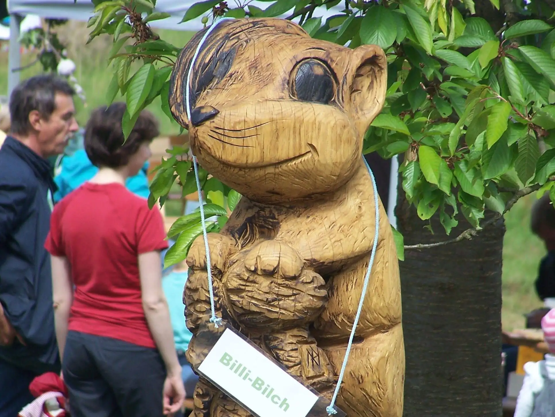 Billy Bilch ist das Maskottchen der Umweltbildung und Waldpädagogik in der Nationalparkregion Sächsische Schweiz
