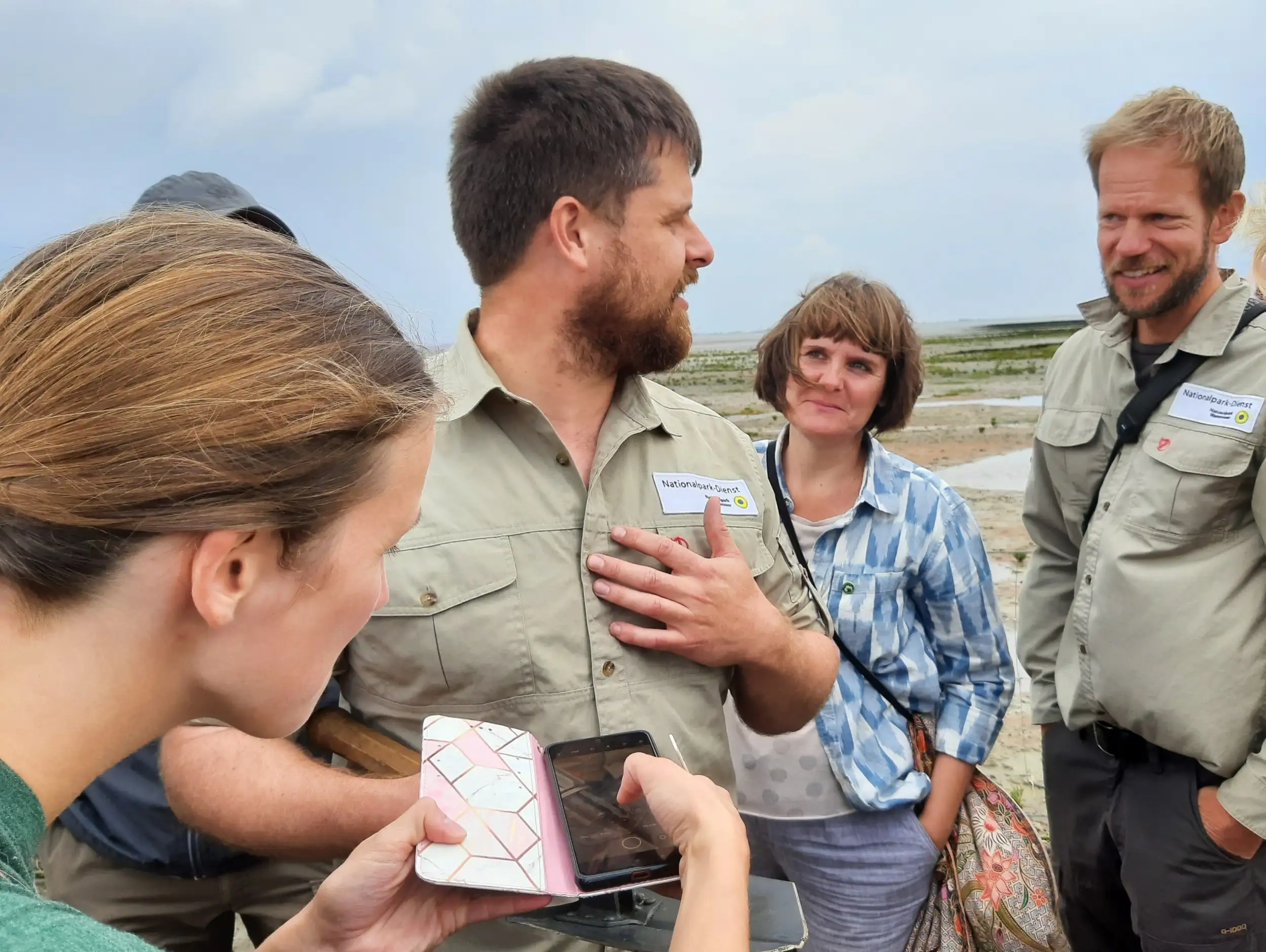 Erfahrungsaustausch im Nationalpark Wattenmeer