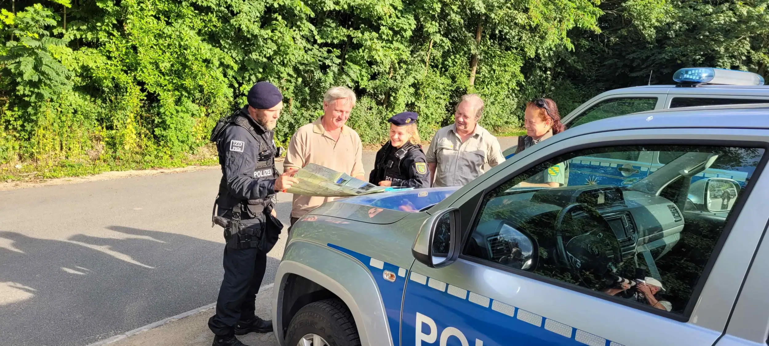 Gemeinsamer Polizeieinsatz zu Himmelfahrt