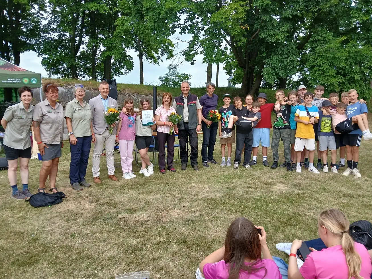 Rezertifizierung der Nationalparkschule Oberschule Königstein