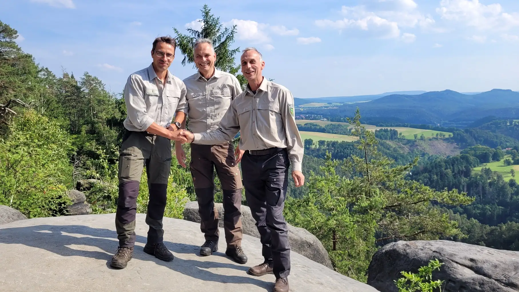 Neue Leitung des Fachbereiches Wald und Flächenmanagement der Nationalpark- und Forstverwaltung Sächsische Schweiz