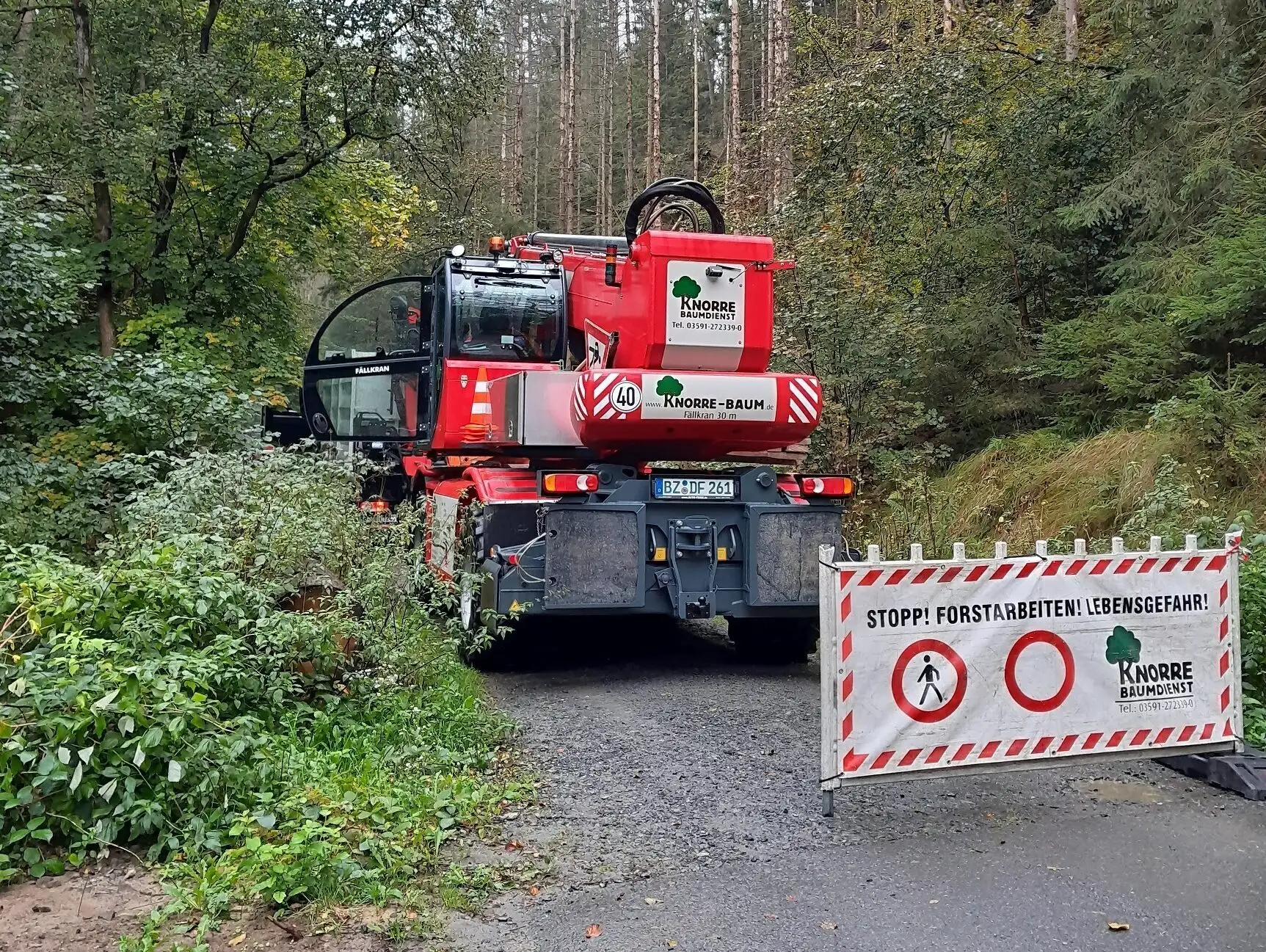 Arbeiten im Zschand Bild