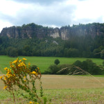 Blick auf das Naturschutzgebiet Pfaffenstein