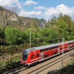 Moderne, klimatisierte S-Bahnzüge verbinden Dresden mit der Sächsischen Schweiz