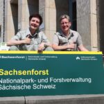 Dr. Karolin Tischer und Maren Pussak sind neue Fachbereichsleiterinnen in der Nationalpark- und Forstverwaltung Sächsische Schweiz Foto: N. Rademacher